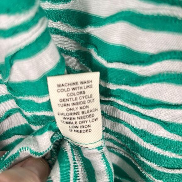 Kim & Cami LA Women’s Dolman Sleeve Wavy Stripe Shirt Size Large NWOT MSRP $49 - Picture 7 of 7